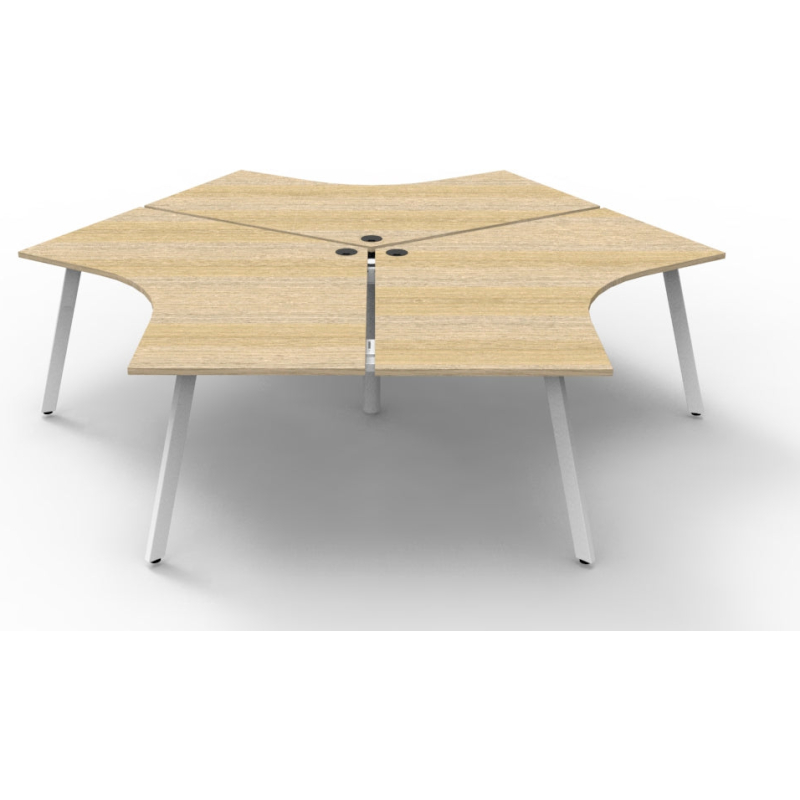 Infinity 120 Degree Workstation Eternity Leg - Image 7