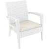 Siesta Miami (Tequila) Lounge Arm Chair - Image 8