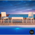 3 Piece Resin Rattan Pool Side Setting with Florida Chair