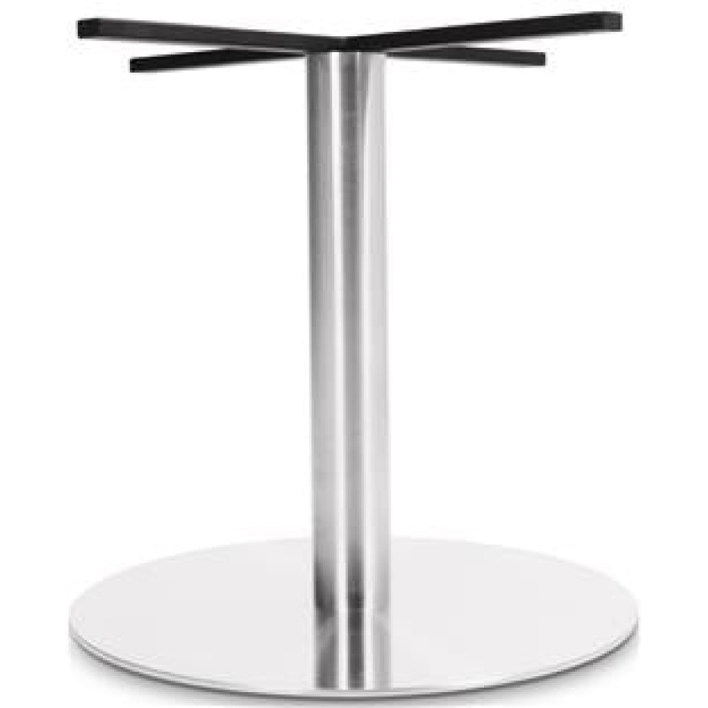 Prague Table Base 720mm Disc S/S