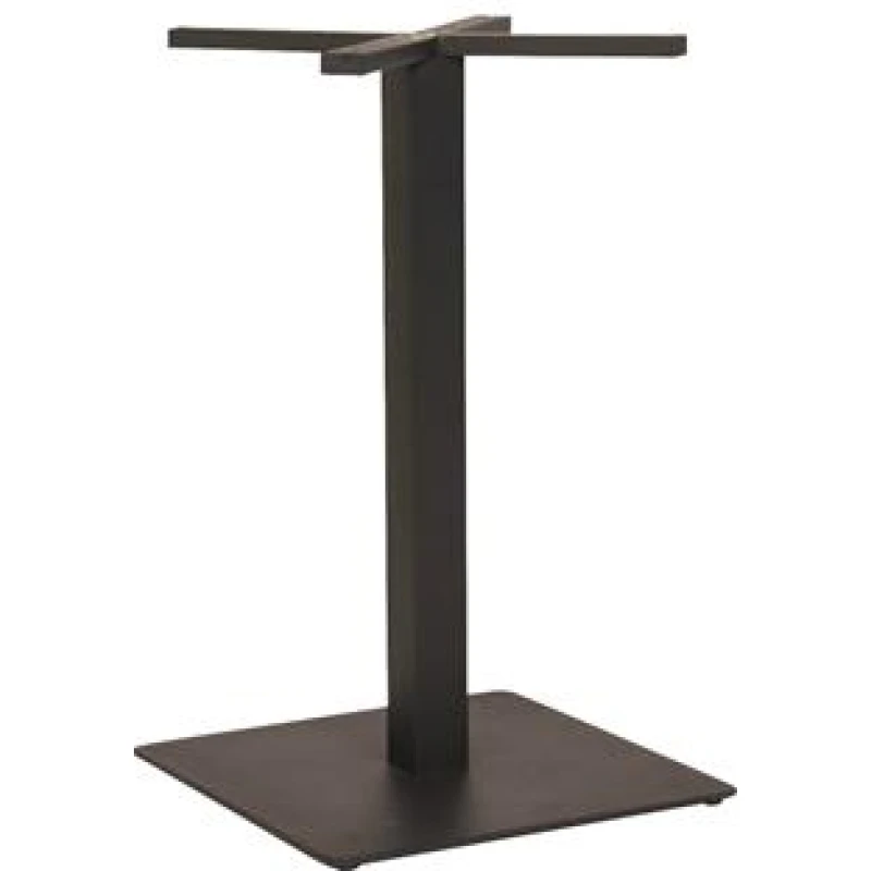 Danube Square Table Base 450mm SQ Black