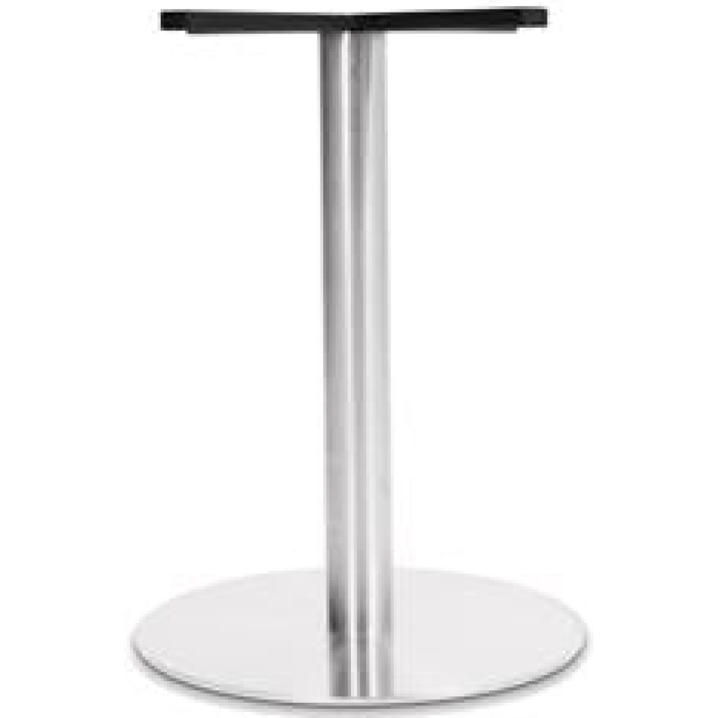 Prague Table Base 450mm Disc S/S