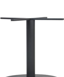 Danube Table Base 720mm Disc Black