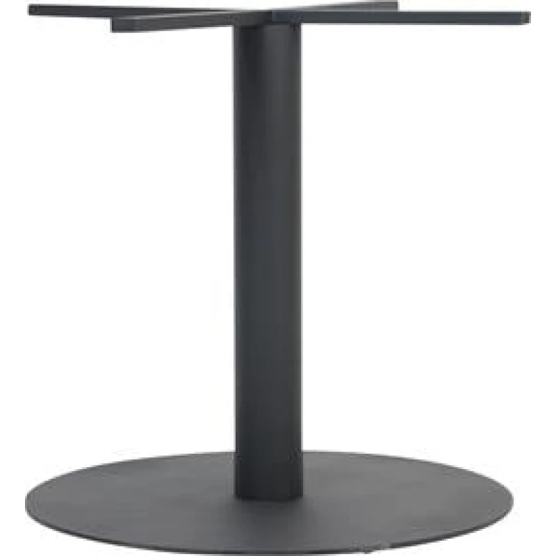 Danube Table Base 720mm Disc Black