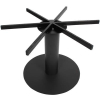 danube table base 720xl black 730h