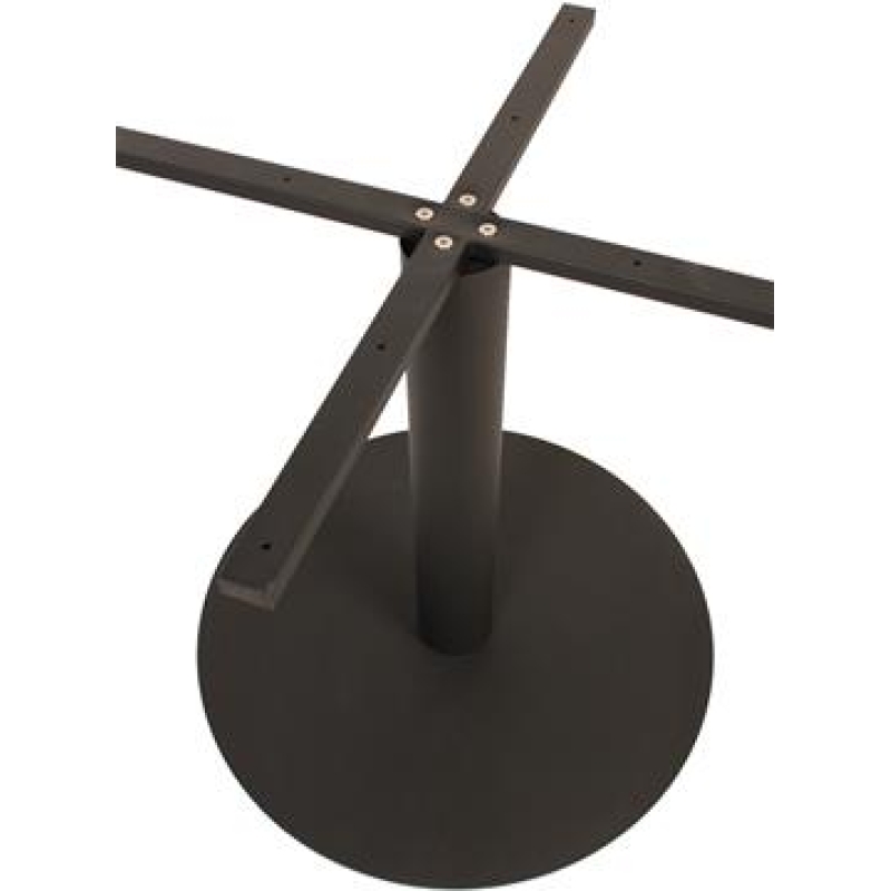 Danube Table Base 720mm Disc Black - Image 2
