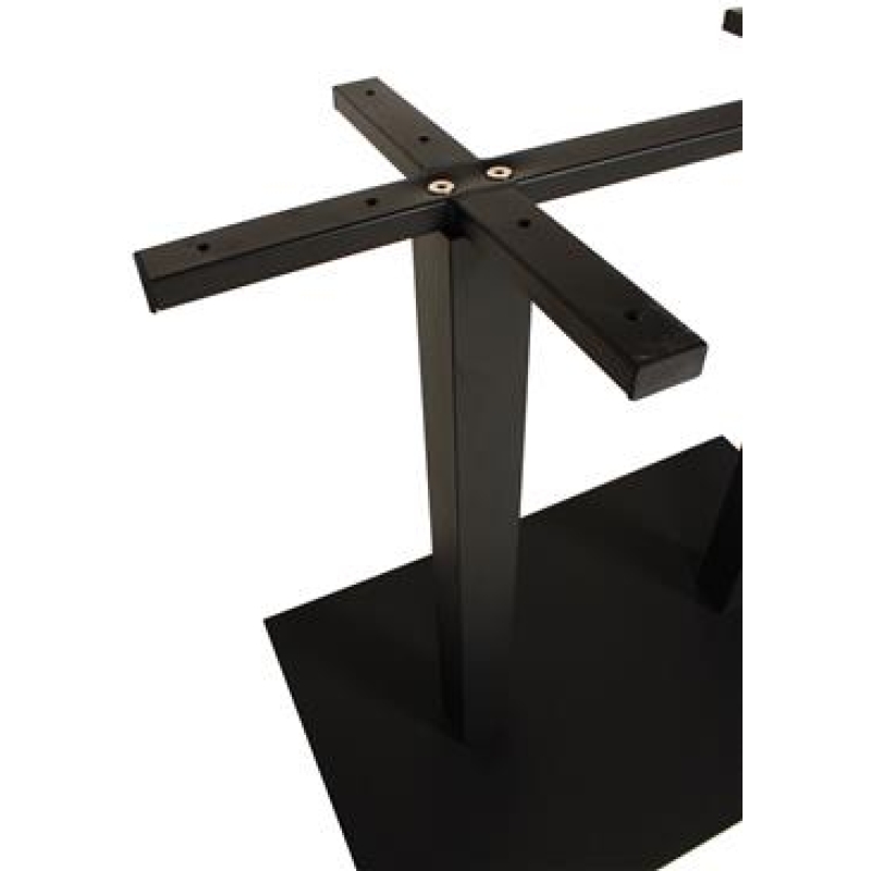 Danube Twin Table Base 800mm x 500mm Black - Image 2