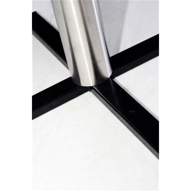 Prague Table Base 450mm Disc S/S - Image 3