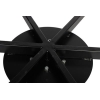 danube table base 720xl black 730h