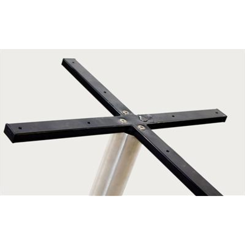 Prague Table Base 450mm Disc S/S - Image 4