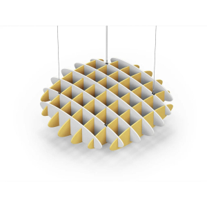 Alternative view of Ceiling Sound Traps - 1200mm x 1200mm Round
