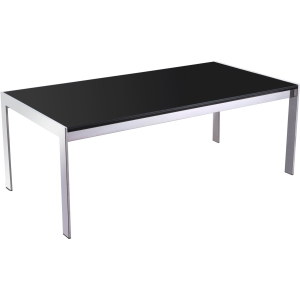 Alternative view of Coffee Table With Black Glass Top
