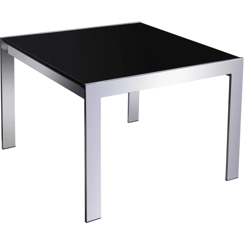 Coffee Table With Black Glass Top