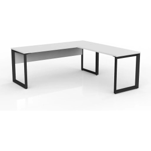 Anvil Desk with Return and Modesty - Right Hand