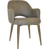 Albury Arm Chair Brass Leg - Image 5