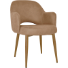Albury Arm Chair Light Oak Metal Leg - Image 10