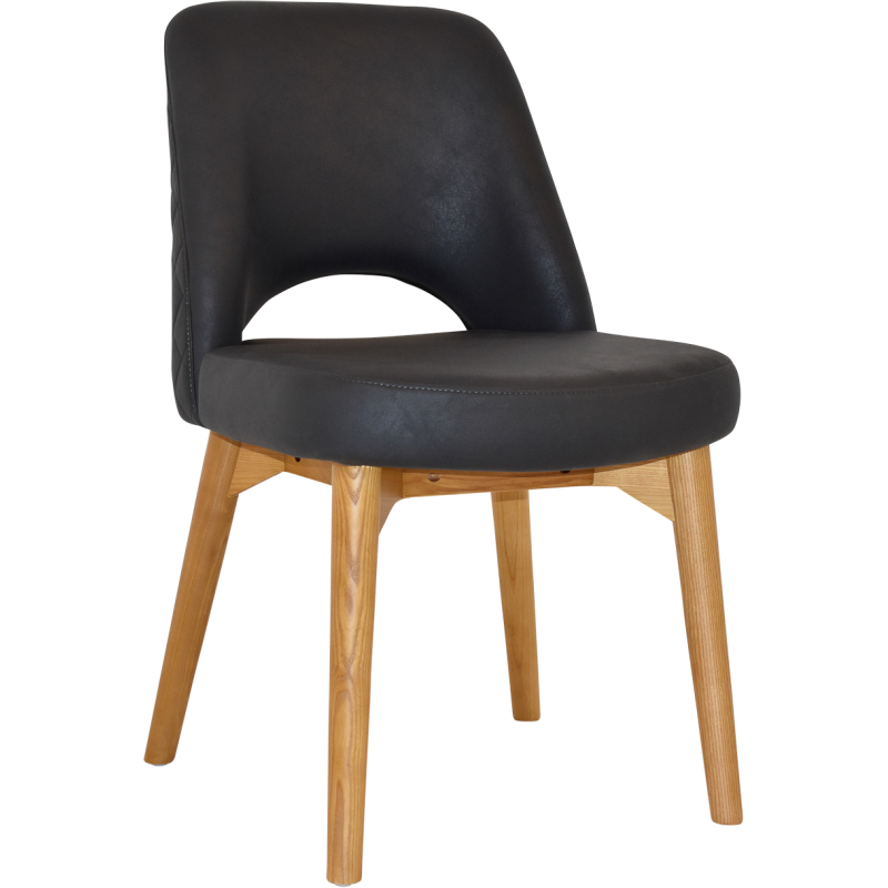 Albury Chair Light Oak Timber Leg - Image 14