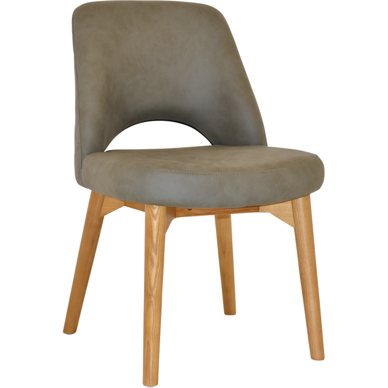 Albury Chair Light Oak Timber Leg - Image 15