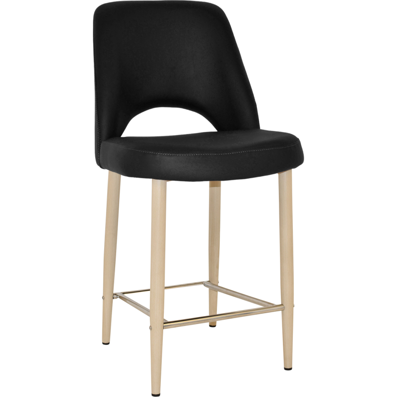 Albury Stool 65cm High Birch Metal Leg - Image 9
