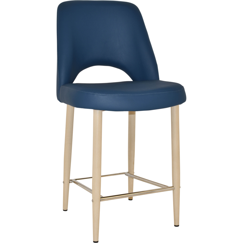Albury Stool 65cm High Birch Metal Leg - Image 11