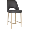 Albury Stool 65cm High Birch Metal Leg - Image 10