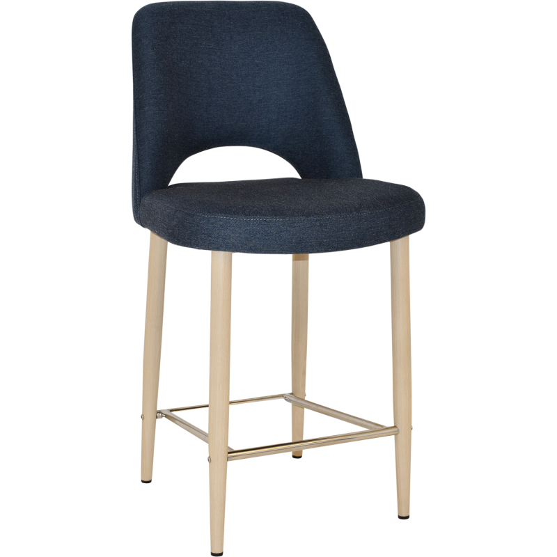 Albury Stool 65cm High Birch Metal Leg - Image 4