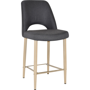 Alternative view of Albury Stool 65cm High Birch Metal Leg