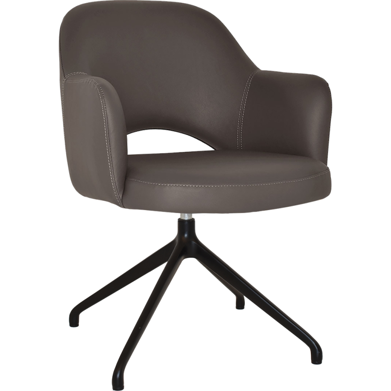 Albury Arm Chair Trestle Black Base - Image 12
