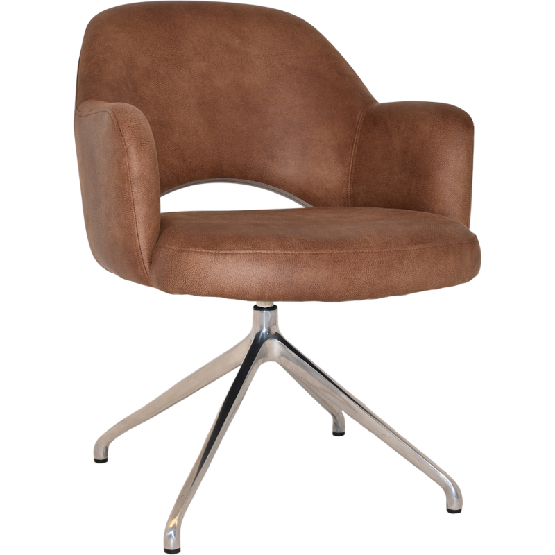 Albury Trestle Arm Chair V2 Aluminium Leg - Image 9