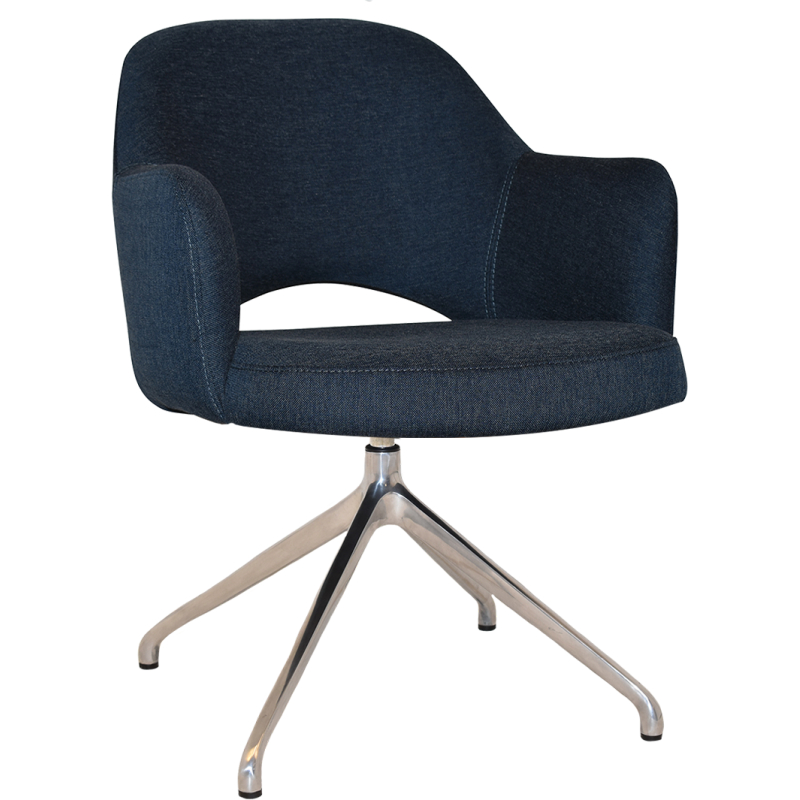 Albury Trestle Arm Chair V2 Aluminium Leg - Image 4