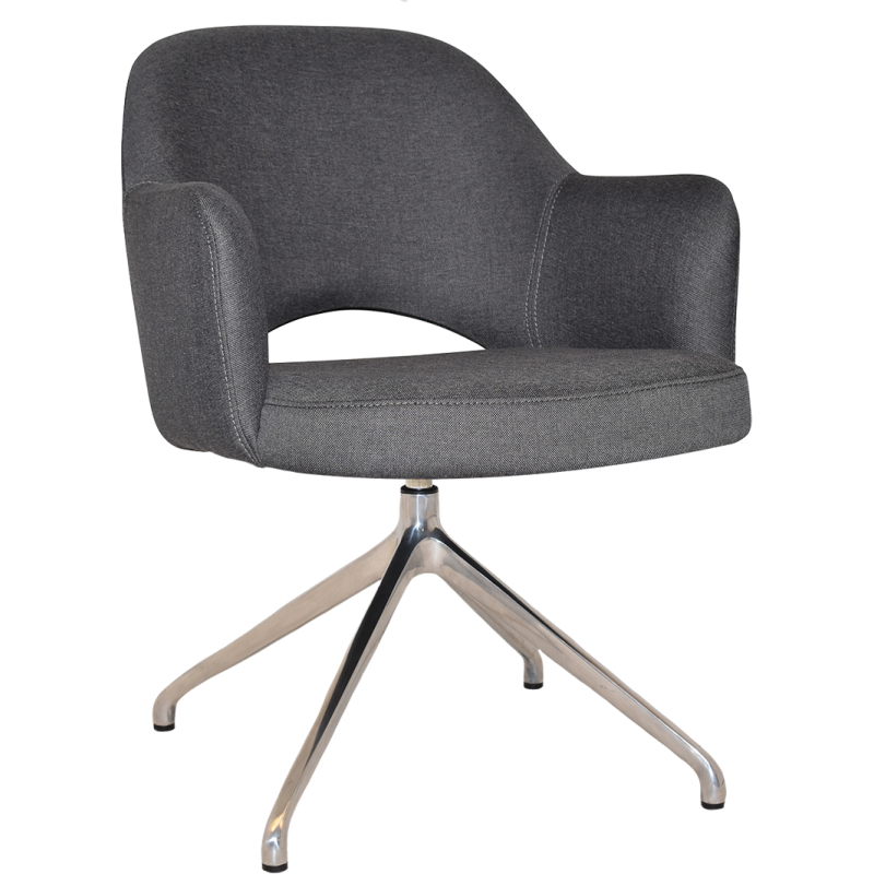 Albury Trestle Arm Chair V2 Aluminium Leg - Image 5