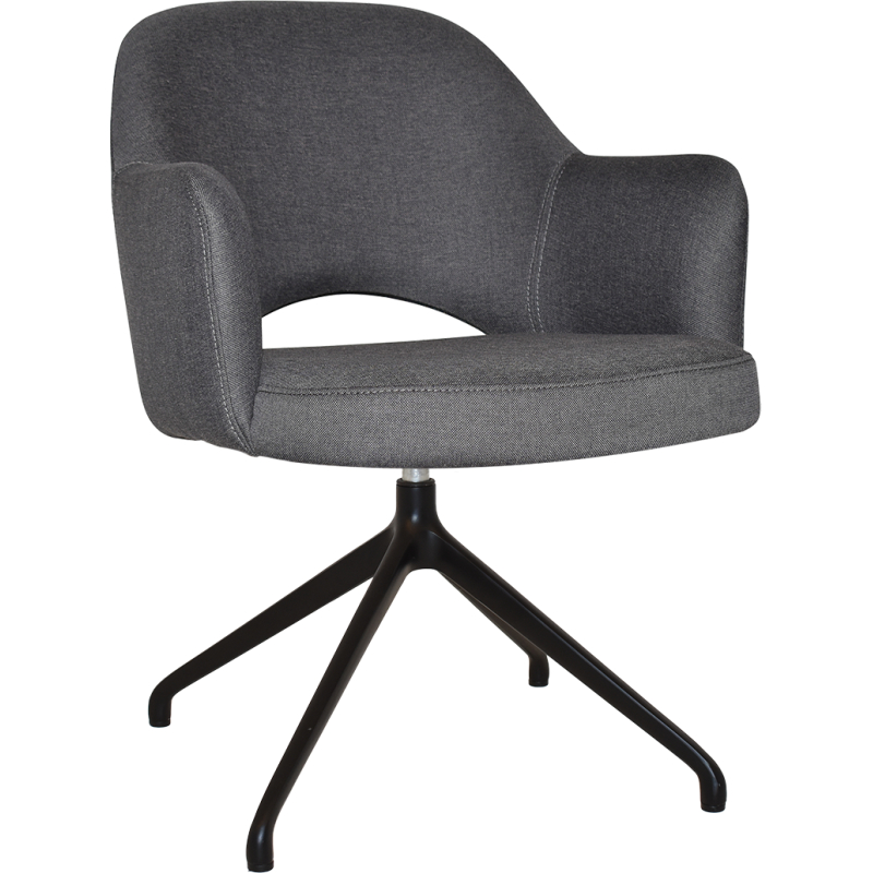 Albury Arm Chair Trestle Black Base - Image 5
