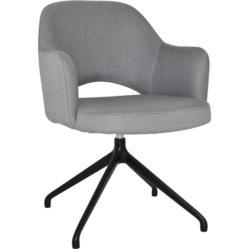 Albury Arm Chair Trestle Black Base - Image 7