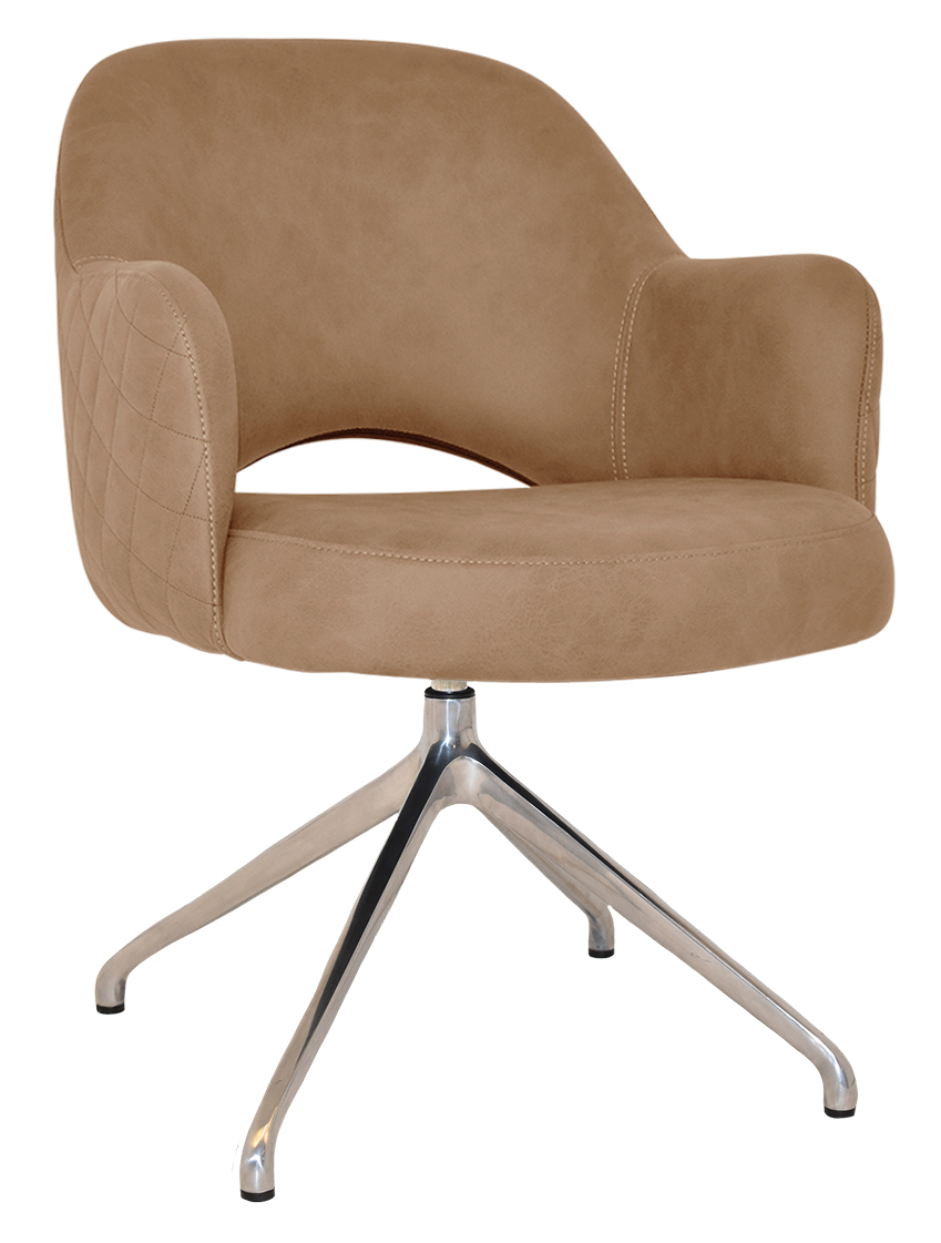 Albury Trestle Arm Chair V2 Aluminium Leg