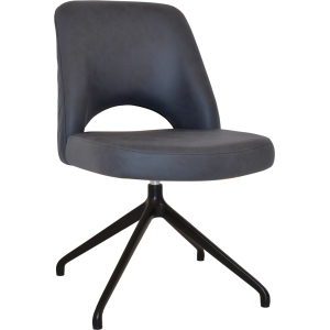 Alternative view of Albury Trestle Chair V2 Black Leg