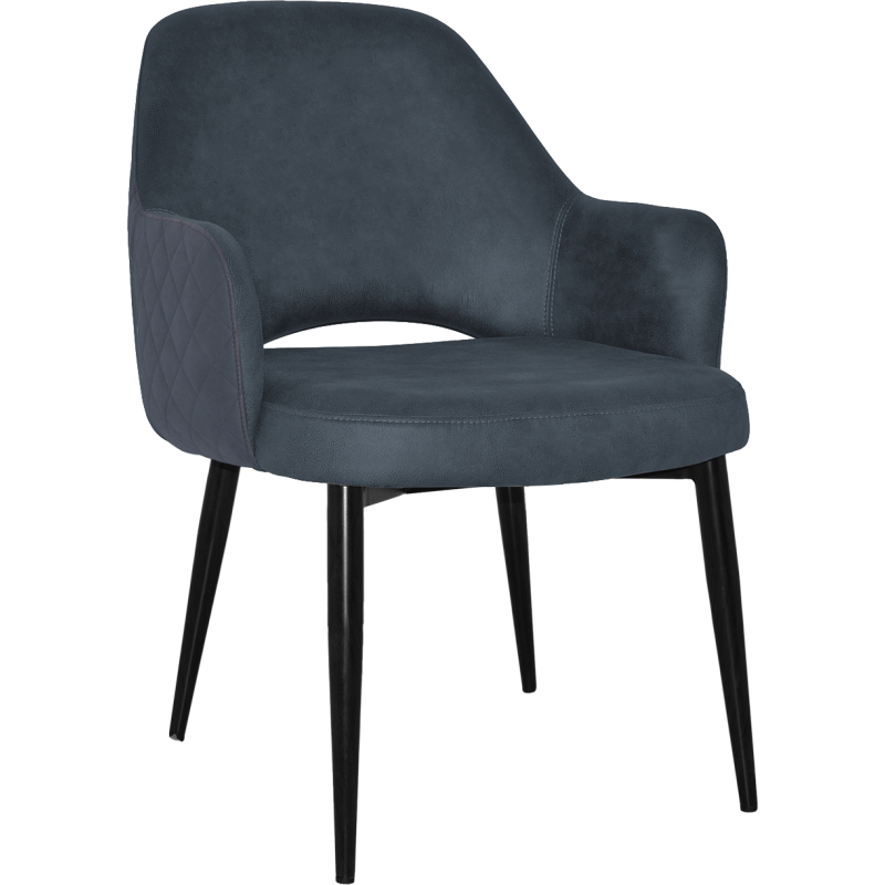 Albury XL Arm Chair Black Leg