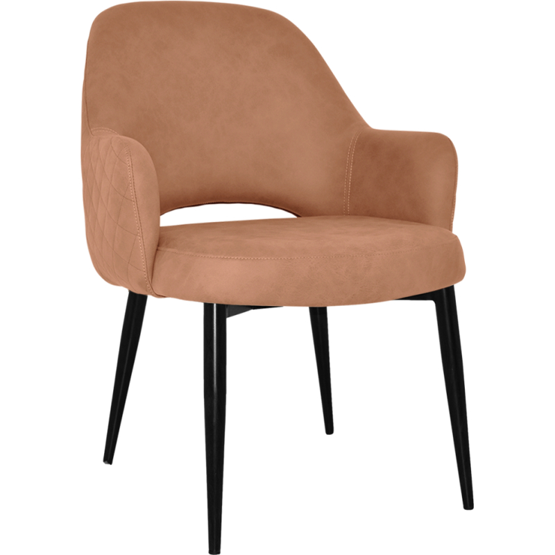 Albury XL Arm Chair Black Leg - Image 4