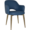 Albury Arm Chair Brass Leg - Image 12