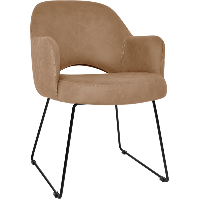 Albury Arm Chair Sled Base - Image 16