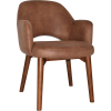 Albury Arm Chair Walnut Timber Leg - Image 10