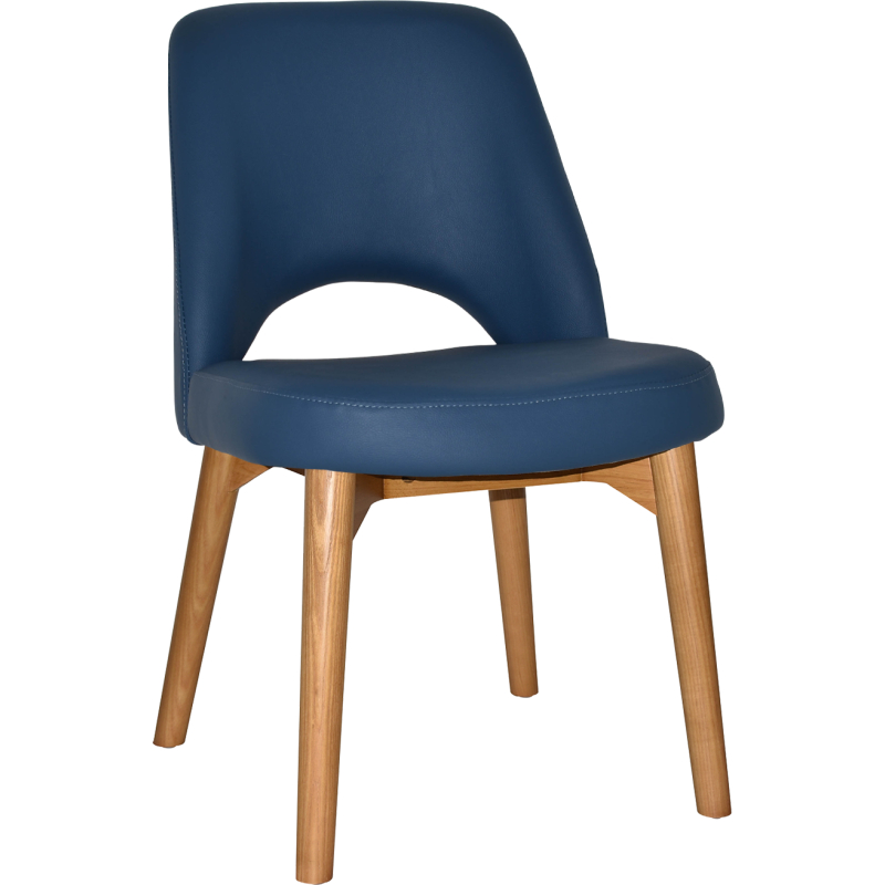 Albury Chair Light Oak Timber Leg - Image 11