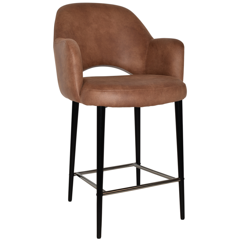 Albury Arm Stool 65cm High - Image 4