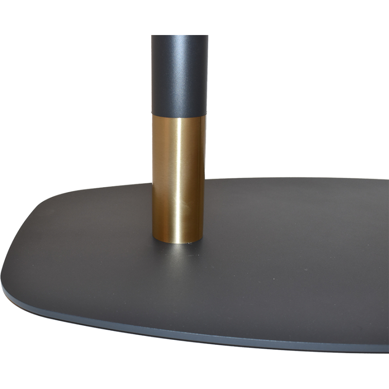 Arc Tivoli Table Base 730mm Black Brass Collar - Image 3