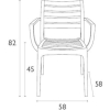 Siesta Artemis Arm chair - Image 8