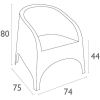 Siesta Aruba Tub Chair - Image 7