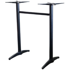 Astoria Twin Black Bar Table Base