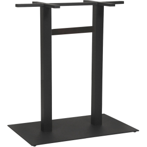 Danube Twin Bar Base 800mm x 500mm Black