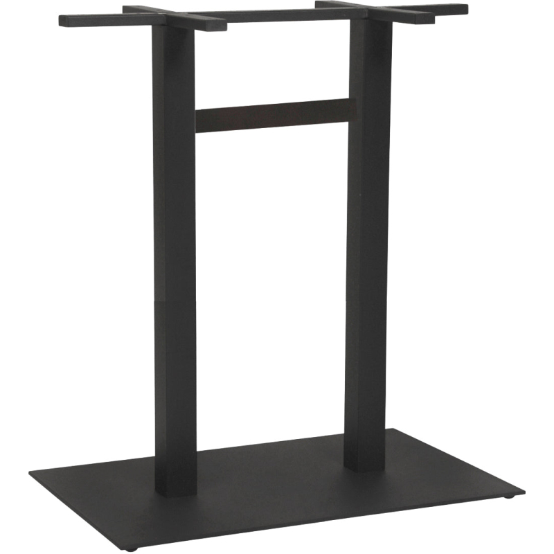 Danube Twin Bar Base 800mm x 500mm Black