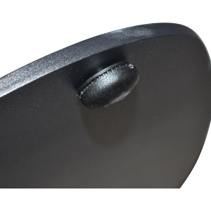 Alternative view of Arc Table Base 450mm Black