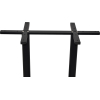 Arc Twin Table Base 800mm x 500mm Black - Image 4